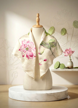 Khăn Vuông Vân Cổ Hạ Liên