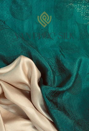 Vải Tơ Tằm Song Thọ xanh Phỉ Thuý