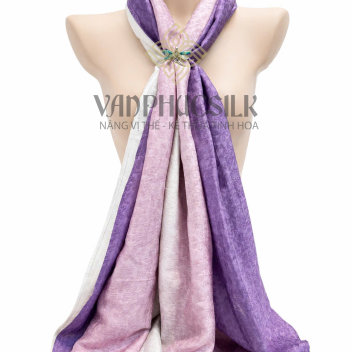 Khăn Choàng Vân cổ Ombre 01