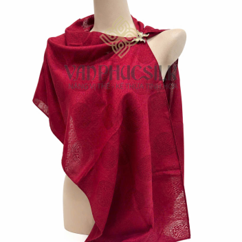 Khăn Lụa Vân cổ Chữ Thọ