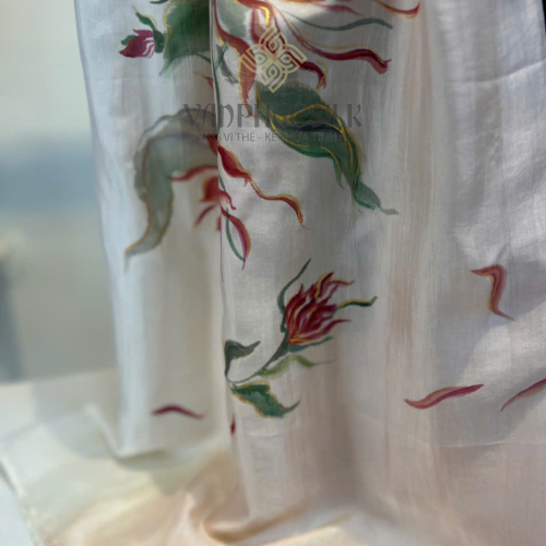 Khăn Choàng Lụa Tơ tằm Quỳnh Hương