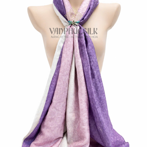 Khăn Choàng Vân cổ Ombre 01