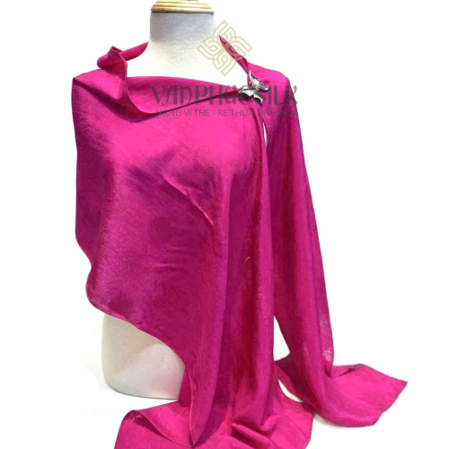 Khăn Lụa Vân cổ Phượng Thọ